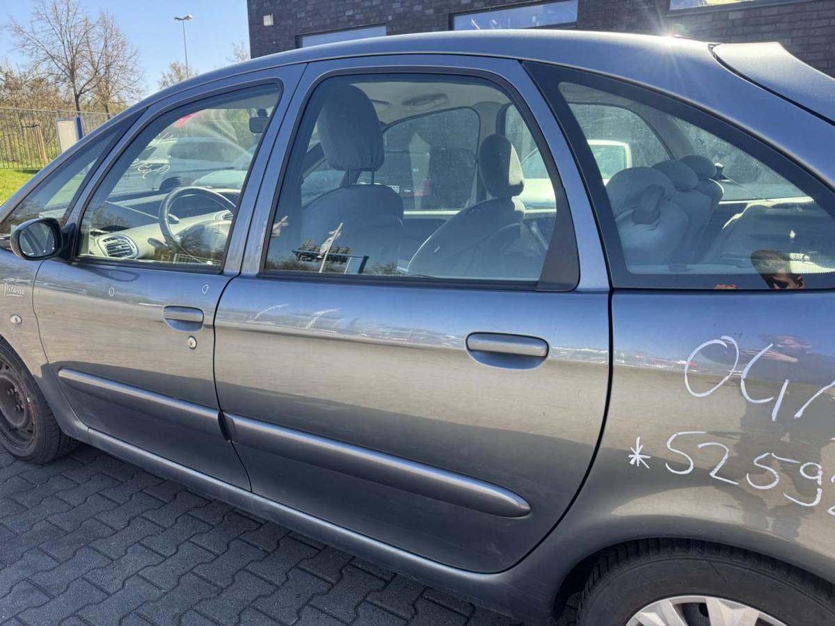 Citroen Xsara Picasso original T&uuml;r hinten links EZW Eisengrau Rohbau Bj.2007